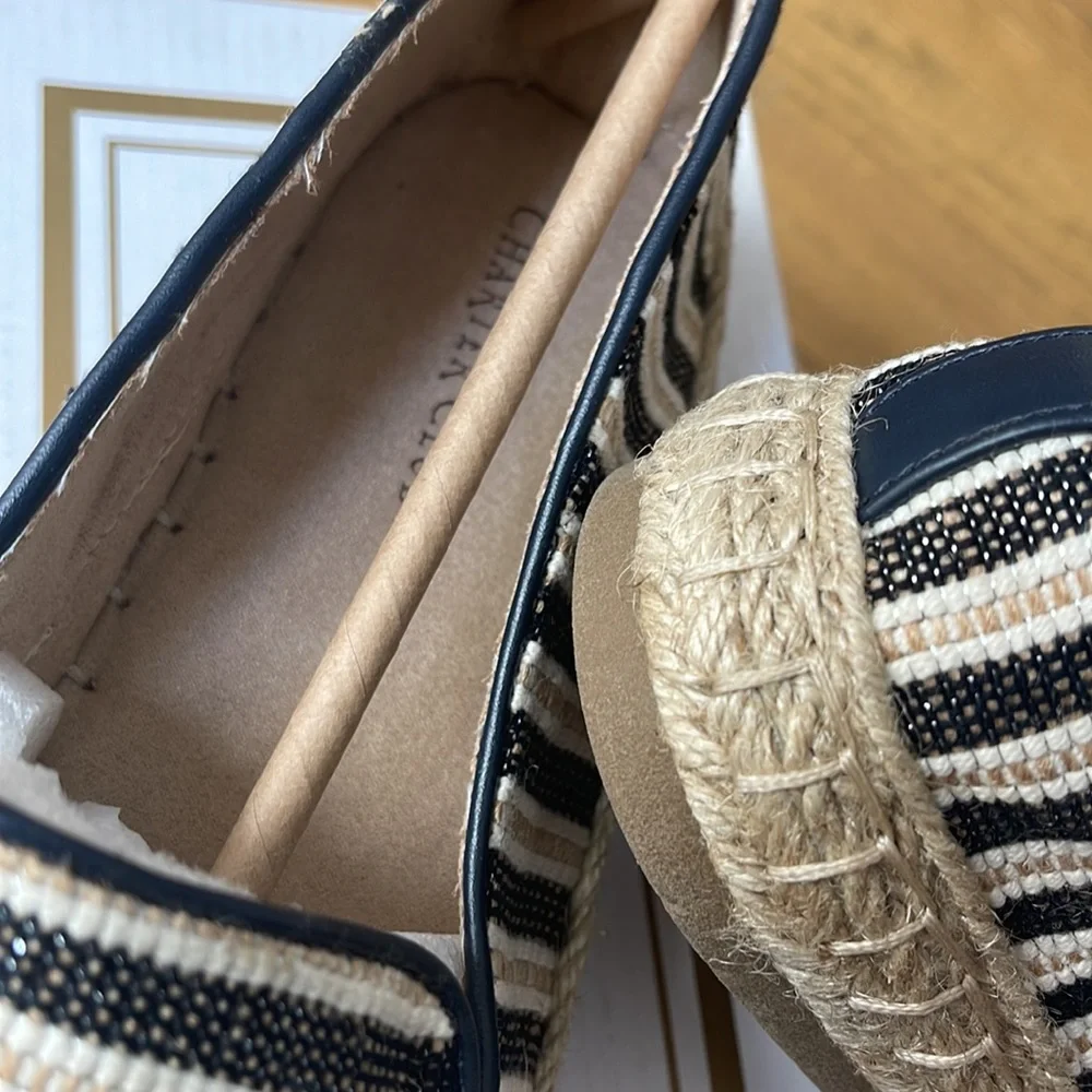 NWT CHARTER CLUB ESPADRILLES 9 1/2 | Comfortable | Soft insole | Dark Navy